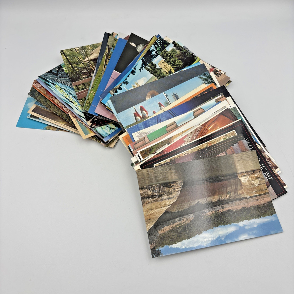 Bulk Lot of Approx. 100+ Postcards Mostly Vintage Random Used & Unused Postcard